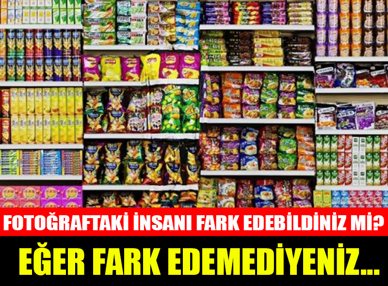 FOTOĞRAFTA Kİ İNSANI FARK EDEBİLDİNİZ Mİ? EĞER FARK EDEMEDİYSENİZ...