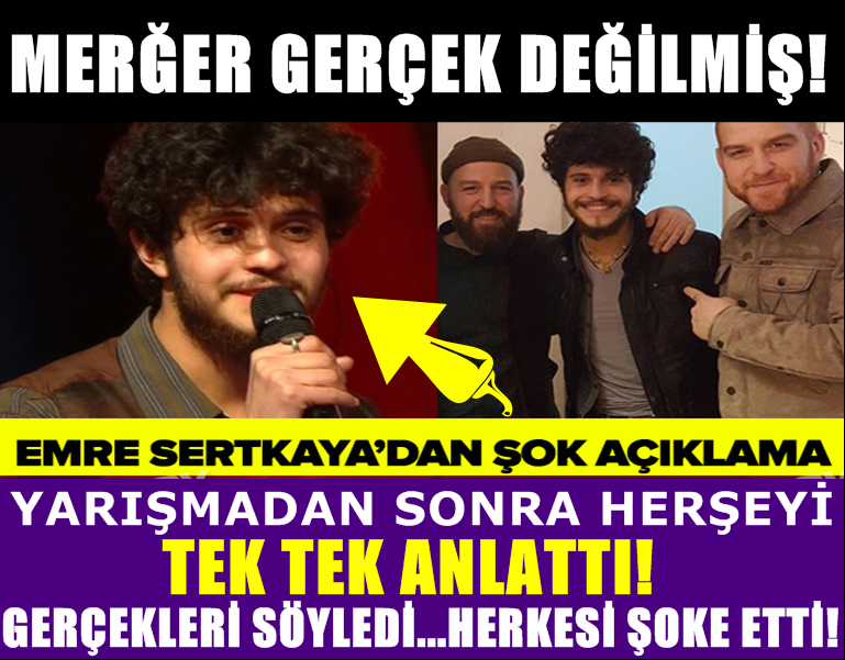 YARIŞMADAN SONRA HER ŞEYİ ANLATTI!