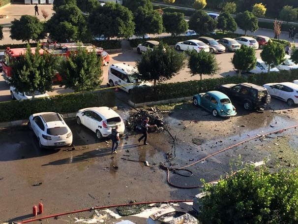 İŞTE OLAY YERİNDEN İLK GÖRÜNTÜLER!