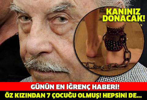 ÖZ KIZINDAN 7 ÇOCUĞU OLMUŞ HEPSİNİ DE...