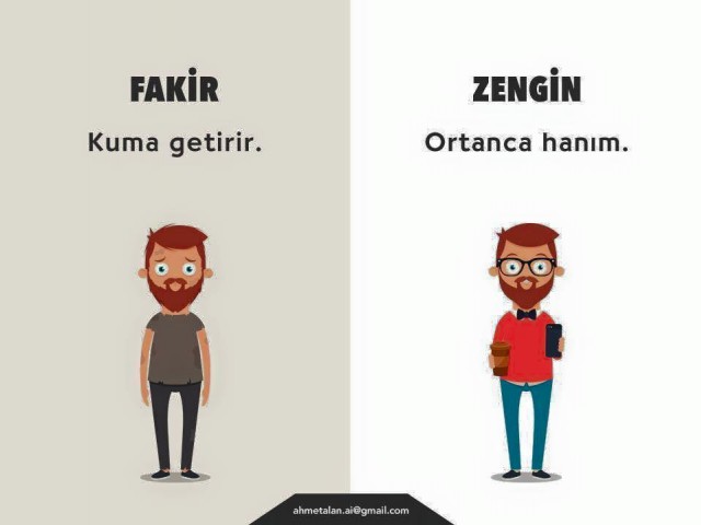 FAKİR VE ZENGİN ARASINDA Kİ EZİCİ FARKLAR!