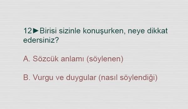 BEYNİNİZİN HANGİ YÖNÜNÜ KULLANIYORSUNUZ? TEST EDİN...