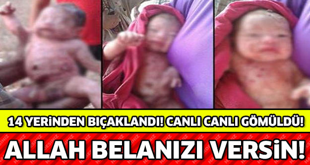 14 YERİNDEN BIÇAKLANDI CANLI CANLI GÖMÜLDÜ!