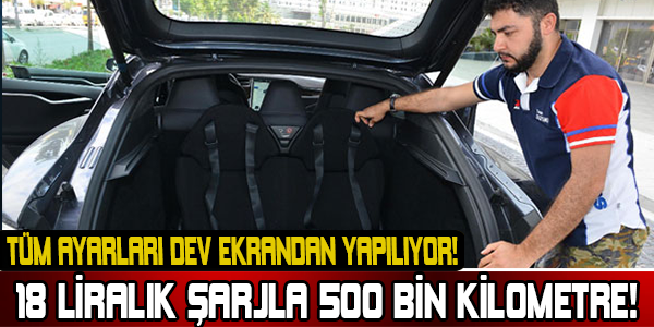 18 Liralık Şarjla 500 Bin Kilometre Yol