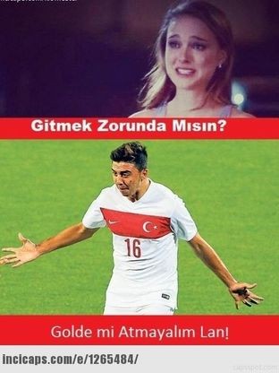 TÜRKİYE ÇEK CUMHURİYETİ MAÇININ ARDINDAN SOSYAL MEDYADA YAYILAN CAPSLER