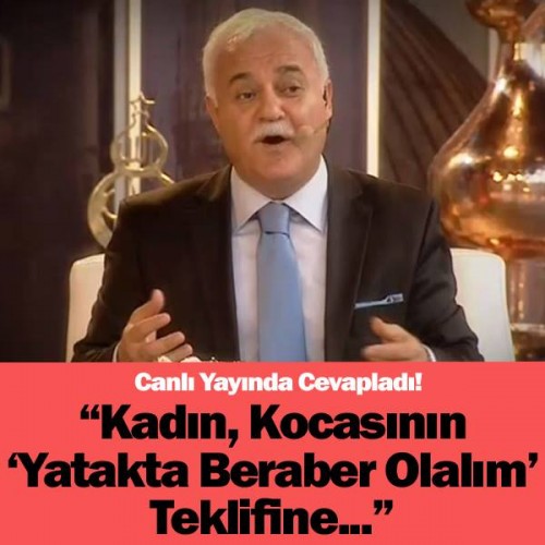 KADIN KOCASININ BERABER OLALIM TEKLİFİNE.... CANLI YAYINDA CEVAPLADI!