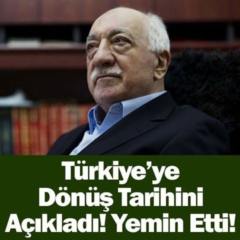 TÜRKİYE'YE DÖNÜŞ TARİHİNİ AÇIKLADI! YEMİN ETTİ...