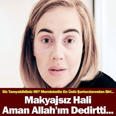 MAKYAJSIZ HALİNİ GÖREN AMAN ALLAH'IM DEDİ!