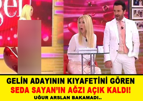 Gelin Adayının Giydiği Kıyafeti Gören Seda Sayan’ın Ağzı Açık Kaldı!