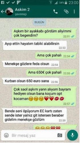 650 TL'LİK AYAKKABI İSTEYEN KADIN VE EŞİNİN KONUŞMASI SOSYAL MEDYADA REKOR KIRIYOR..!