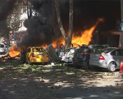 Ankara'da çok şiddetli patlama! Her yerden ambulans sesleri geliyor...