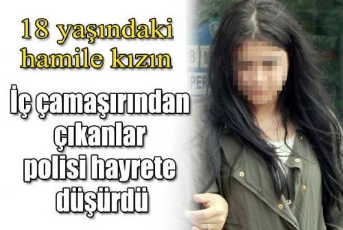 18 Yaşında Hamile Genç Kızın İç Çamaşırından Çıkanlar Görenleri Şoke Etti…