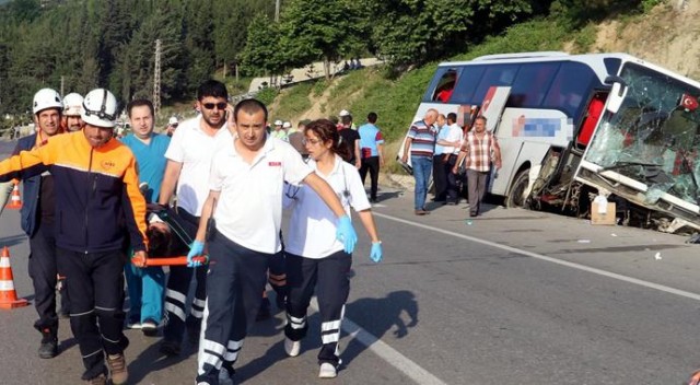 SAMSUN'DAN KORKUNÇ HABER,37 YARALI VAR