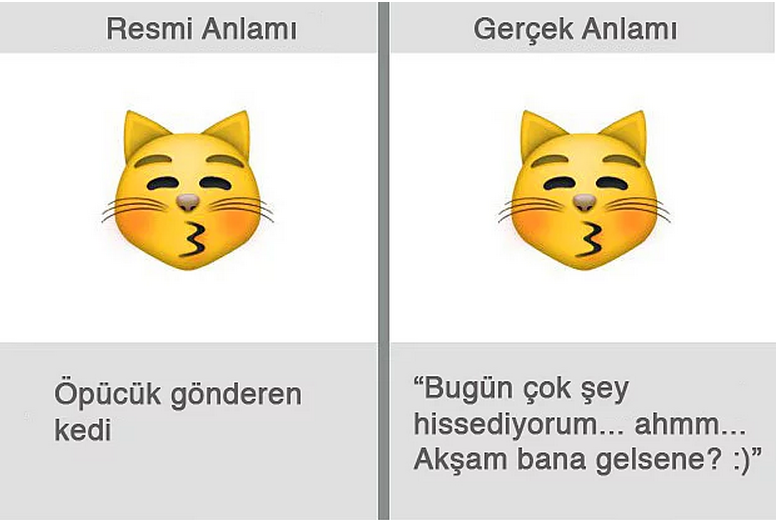 HERKES KULLANIYOR AMA KİMSE GERÇEK ANLAMINI BİLMİYOR!İŞTE O EMOJİLERİN GERÇEK ANLAMI!