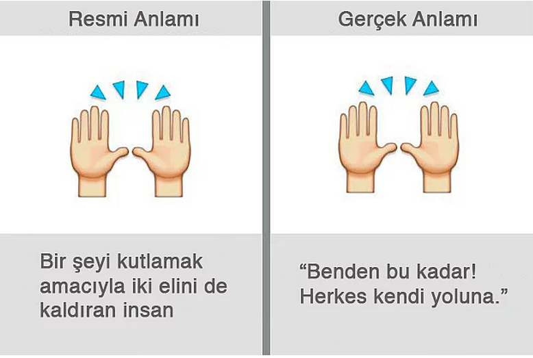 HERKES KULLANIYOR AMA KİMSE GERÇEK ANLAMINI BİLMİYOR!İŞTE O EMOJİLERİN GERÇEK ANLAMI!