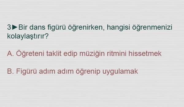 BEYNİNİZİN HANGİ YÖNÜNÜ KULLANIYORSUNUZ? TEST EDİN...