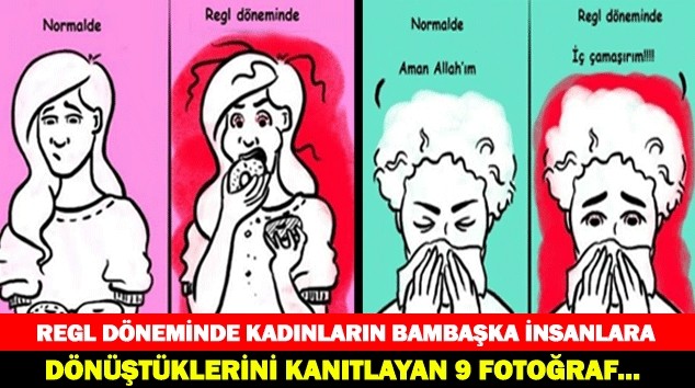 REGL DÖNEMİNDE KADINLARIN BAMBAŞKA İNSANLARA DÖNÜŞTÜKLERİNİ KANITLAYAN FOTOĞRAFLAR!