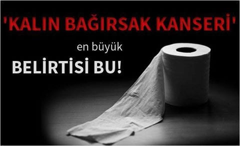 Kalın bağırsak kanserinin belirtisi Aman Dikkat!