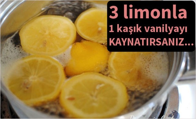 3 Limon 1 Kaşık Vanilyayı Kaynatıp Saçınıza Sürerseniz.. Bakın Ne Oluyor...