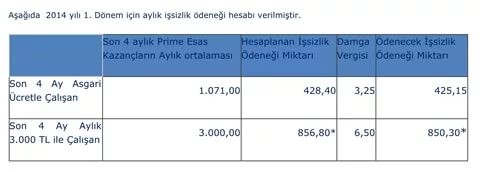 BUNU YAPANLAR İŞSİZLİK MAAŞI ALAMAYACAK!! SAKIN YAPMAYIN!!