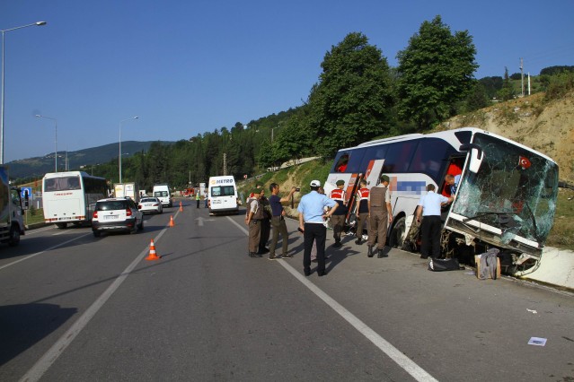 SAMSUN'DAN KORKUNÇ HABER,37 YARALI VAR