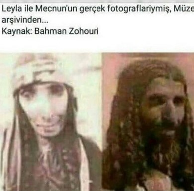 Daha Önce Gerçek LEYLA İLE MECNUN'U Görmüş Müydünüz? Tipleri Hiç De Bizim Tahmin Ettiğimiz Gibi Çıkmadı!