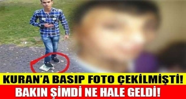 KURANA BASIP FOTOĞRAF ÇEKİLMİŞTİ BAKIN ŞİMDİ NE HALDE!