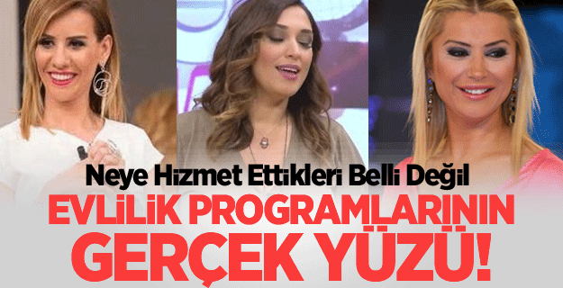 EVLİLİK PROGRAMLARI OYUNCULUK ÜZERİNE KURULU DİYEREK İSTİFA ETTİ VE GERÇEKLERİ ANLATTI!!