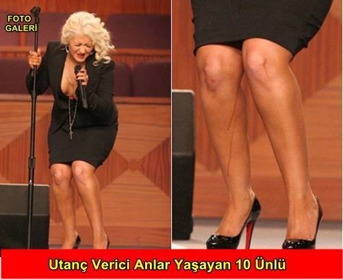 Utanç Verici Anlar Yaşayan 10 Ünlü