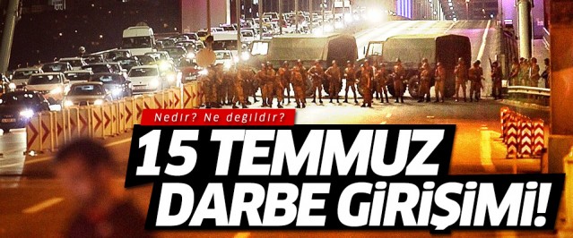 İŞTE 15 TEMMUZ DARBE GİRİŞİMİNİN PERDE ARKASI..! ÇOK ŞAŞIRCAKSINIZ..!