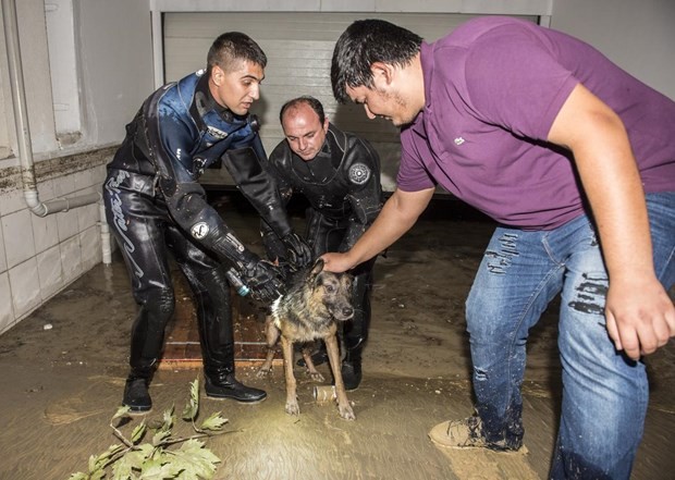 Ankara sular altında kaldı