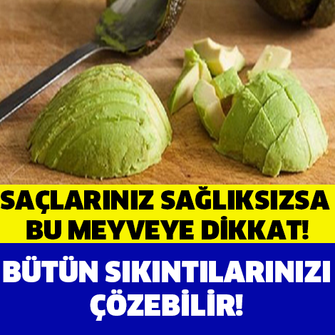 Saçlarınız sağlıksızsa bu meyveye dikkat