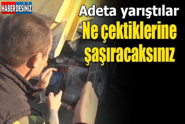 Adeta yarıştılar! Ne çektikerine çok şaşıracaksınız...