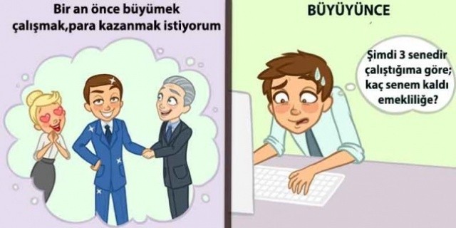 BÜYÜYÜNCE HAYATLARIMIZDA NELER DEĞİŞTİ!MUHTEMELEN BUNLARI HERKES DÜŞÜNDÜ!