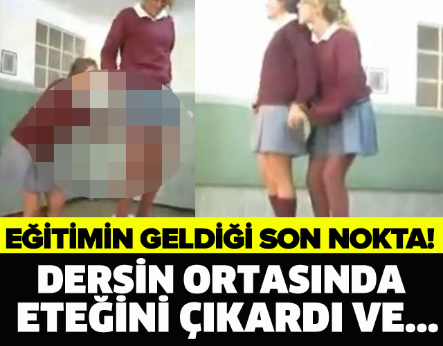 EĞİTİMİN GELDİĞİ SON NOKTA!