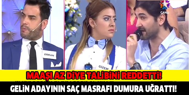 GELİN ADAYININ SAÇ MASRAFI YOK ARTIK DEDİRTTİ!