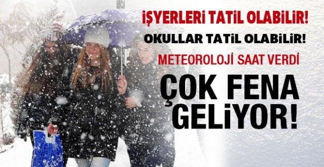 METEOROLOJİ GÜNLERCE UYARDI! SICAK HAVALARA ALDANMAYIN DONACAĞIZ! KAR GELİYOR...