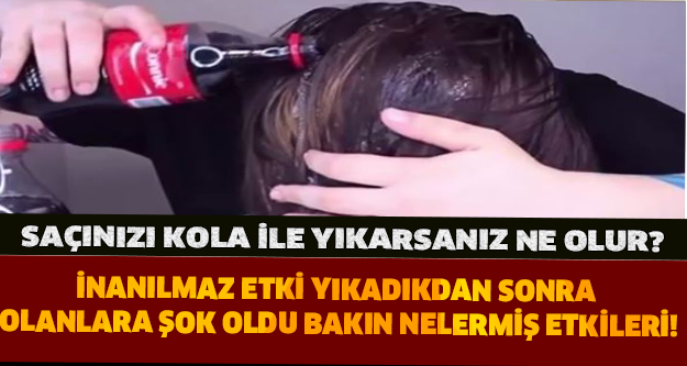 Saçınızı kolayla yıkarsanız ne olur?