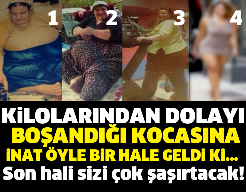 KİLOLARINDAN DOLAYI BOŞANDIĞI KOCASINA İNAT ÖYLE BİR HALE GELDİ Kİ...