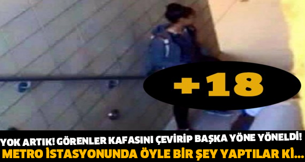 METRO İSTASYONUNDA ÖYLE BİR ŞEY YAPTILAR Kİ...