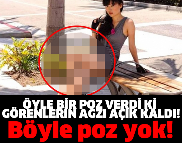 ÖYLE BİR POZ VERDİ Kİ GÖRENLERİN AĞZI AÇIK KALDI!