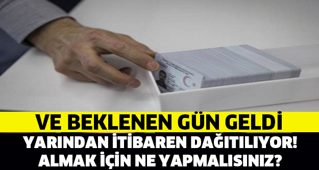 Yeni Kimliklerin Dağıtımına Yarın Başlanıyor