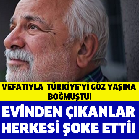 Zeki Alasya’nın evinden öyle bir şey çıktı ki! Şok olacaksınız!