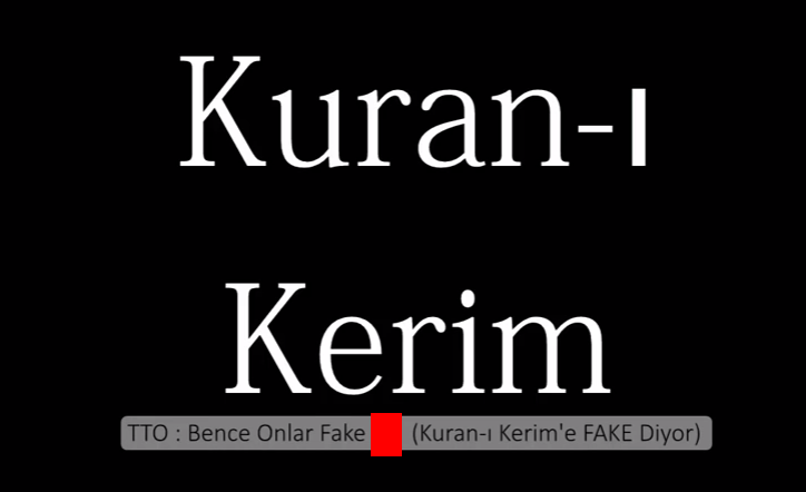 ÜNLÜ İSİM KURAN-I KERİM'E CANLI YAYINDA KÜFÜR ETTİ! ŞOK OLACAKSINIZ..!