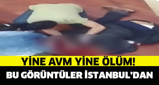 İstanbul'da bir AVM'de intihar girişimi