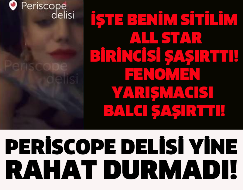 İŞTE BENİM SİTİLİM ALL STAR BİRİNCİSİ ŞAŞIRTTI! FENOMEN YARIŞMACISI BALCI ŞAŞIRTTI!