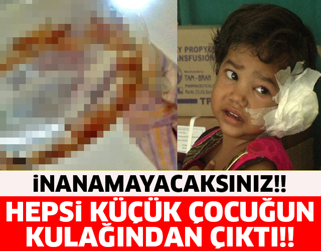 İNANAMAYACAKSINIZ!! HEPSİ KÜÇÜK ÇOCUĞUN KULAĞINDAN ÇIKTI!!