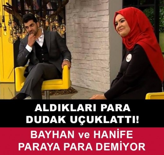 ALDIKLARI PARA DUDAK UÇUKLATTI!! BAYHAN VE HANİFE PARAYA PARA DEMİYOR!!