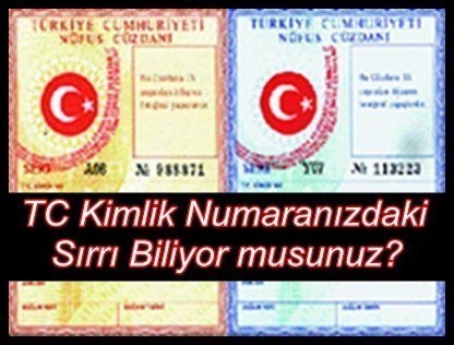 Tc Kimlik Numarasının Büyük Sırrı! Kontrol Edin, Çok Şaşıracaksınız...!