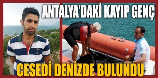 Kayıp Gencin Cesedi Denizde Bulundu ! Bir Bölümünü Balıklar Yemiş Ve..